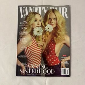Vanity Fair Fanning Sisterhood “Secrets Of The” Issue October 2025 Magazine